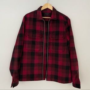NWOT All Saints Wool Shirt Jacket